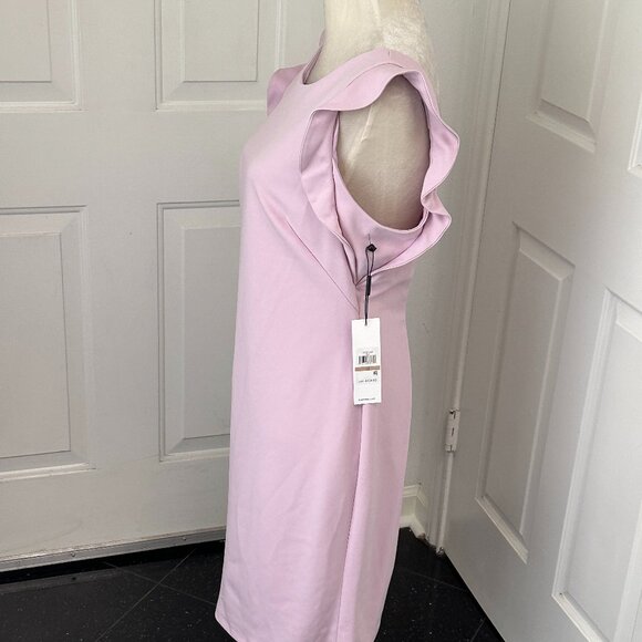 NWT Calvin Klein Cherry Blossom Sheath Dress SZ 12 - Flirty, Feminine, & Fierce - Picture 3 of 11